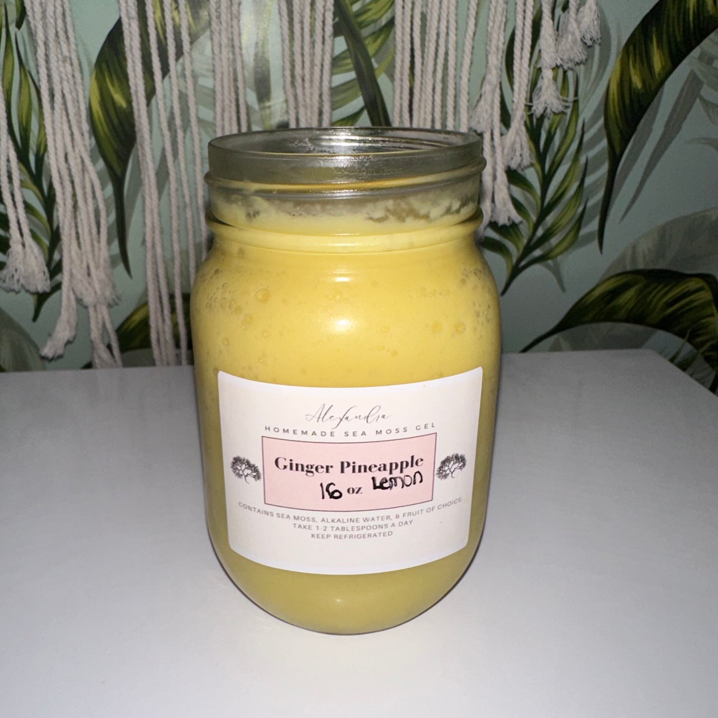 Ginger Pineapple Lemon