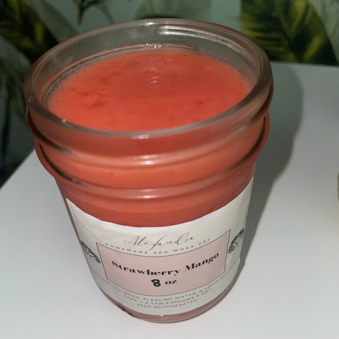 Strawberry Mango Sea Moss Gel