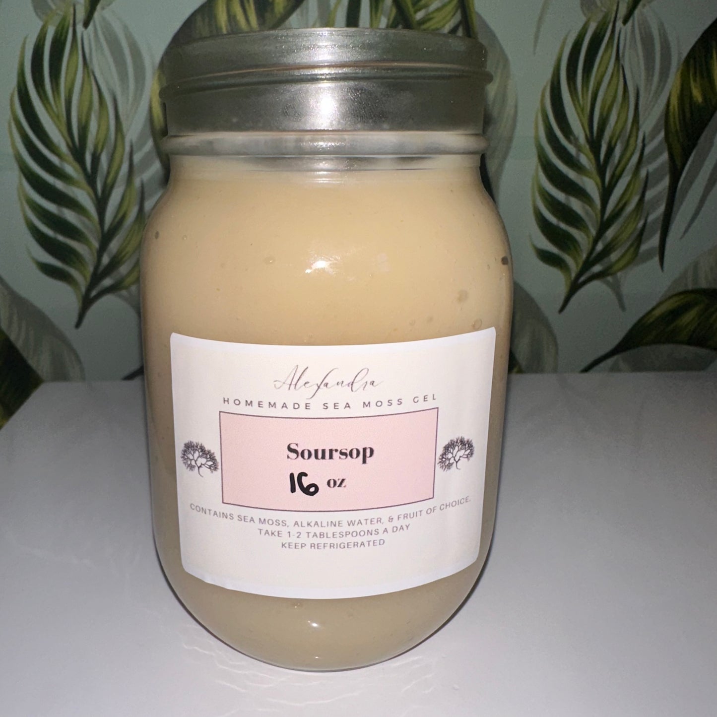 Soursop Sea Moss Gel