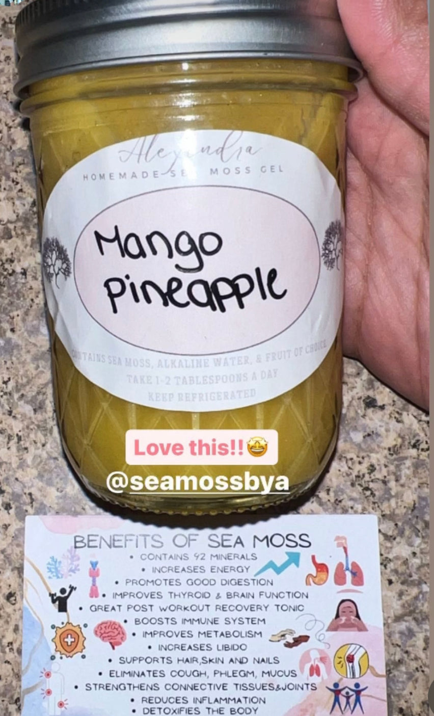 Mango Pineapple Sea Moss Gel