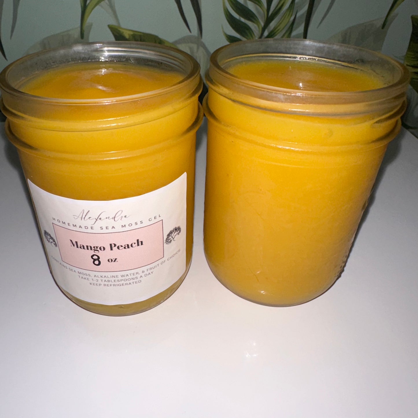 Mango Peach Sea Moss Gel