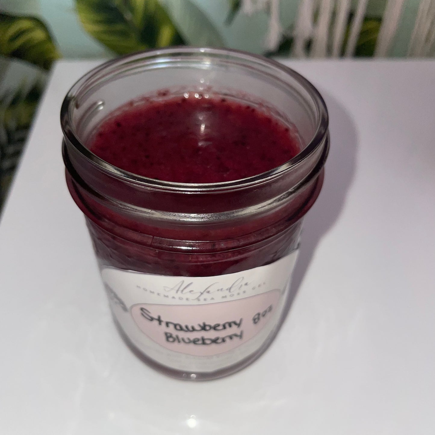 Strawberry Blueberry Sea Moss Gel