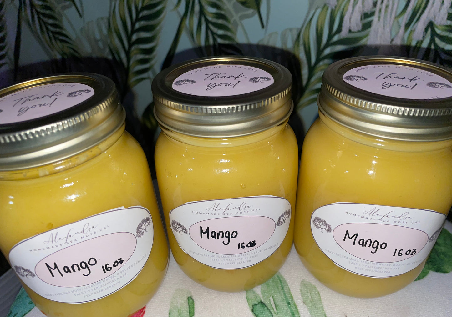 Mango Sea Moss Gel