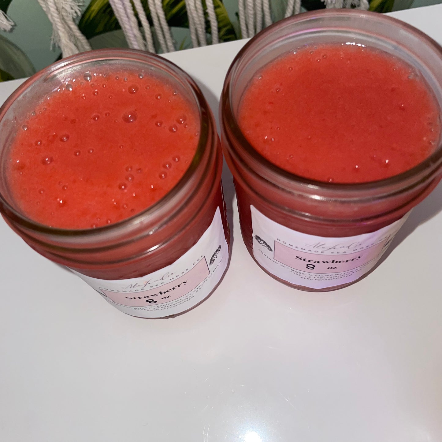 Strawberry Sea Moss Gel