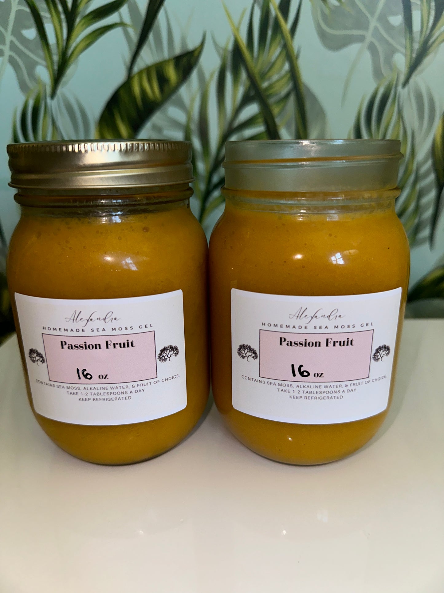 Passion Fruit Sea Moss Gel
