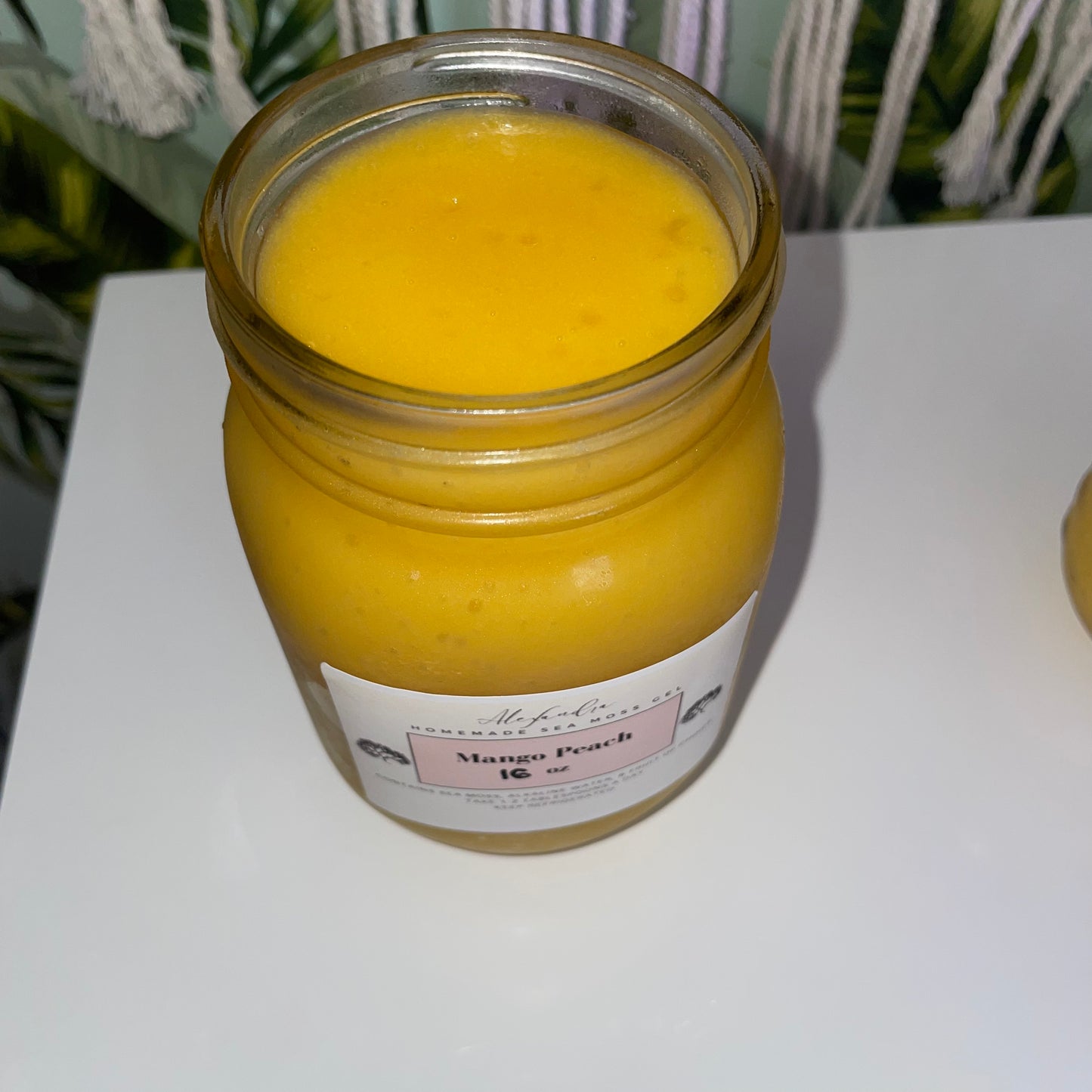 Mango Peach Sea Moss Gel