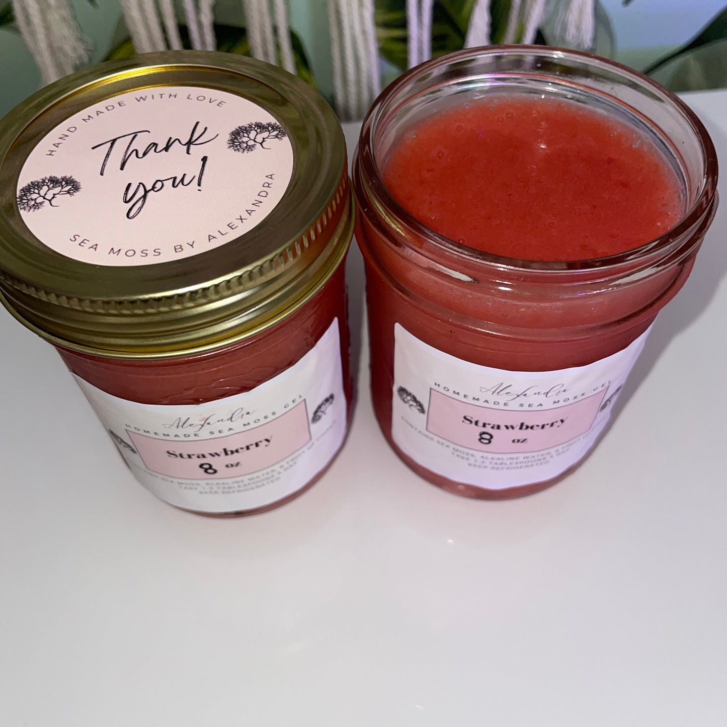 Strawberry Sea Moss Gel