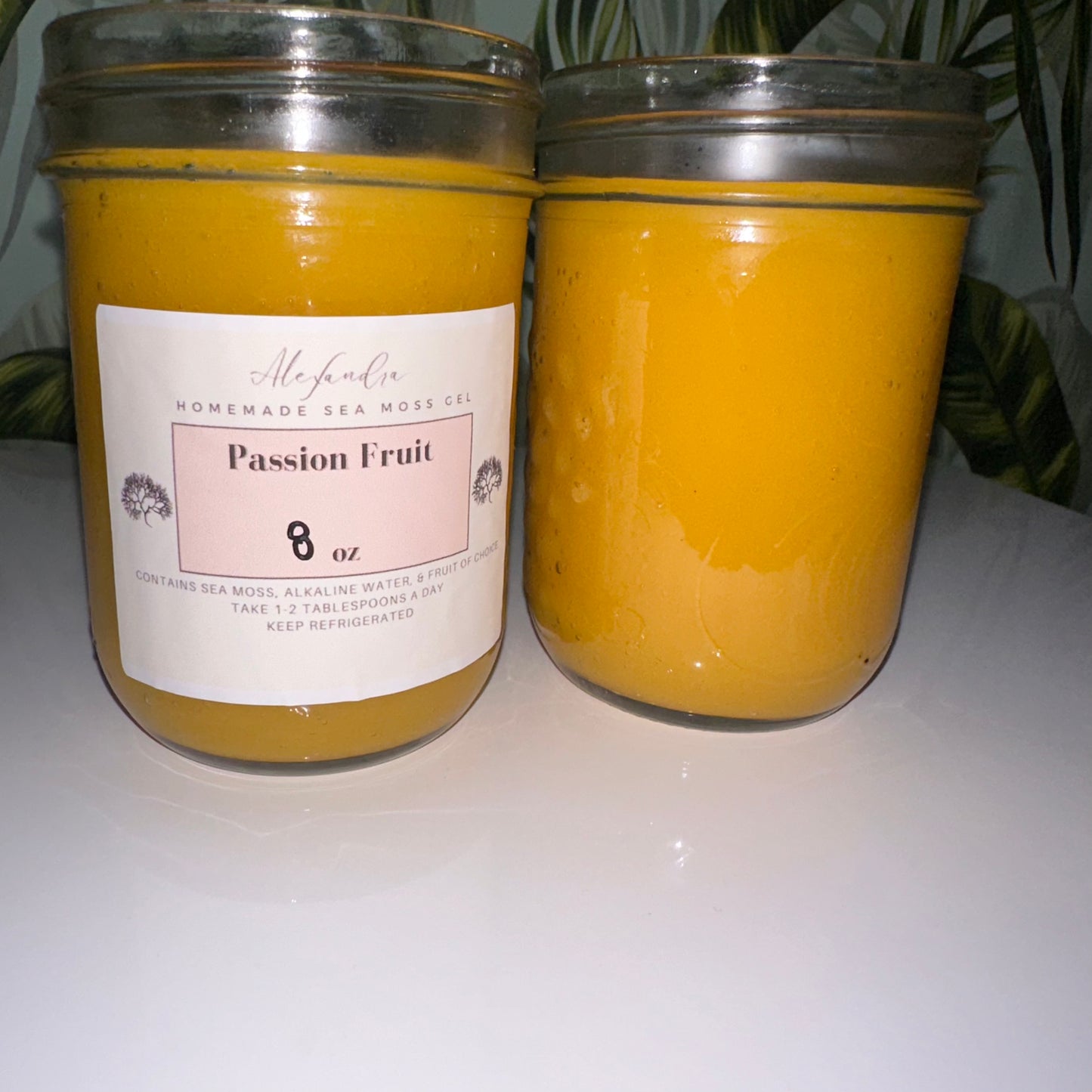 Passion Fruit Sea Moss Gel