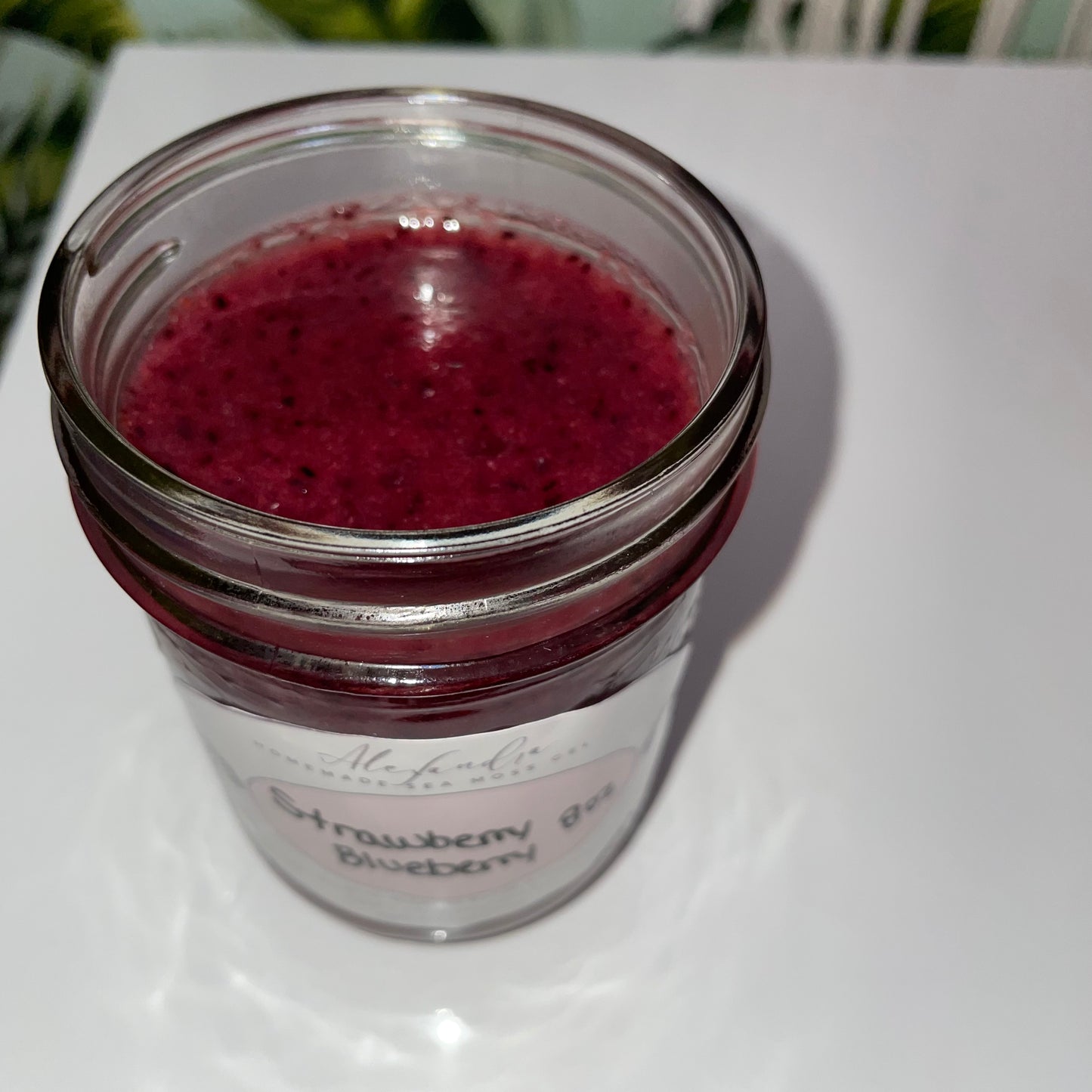 Strawberry Blueberry Sea Moss Gel