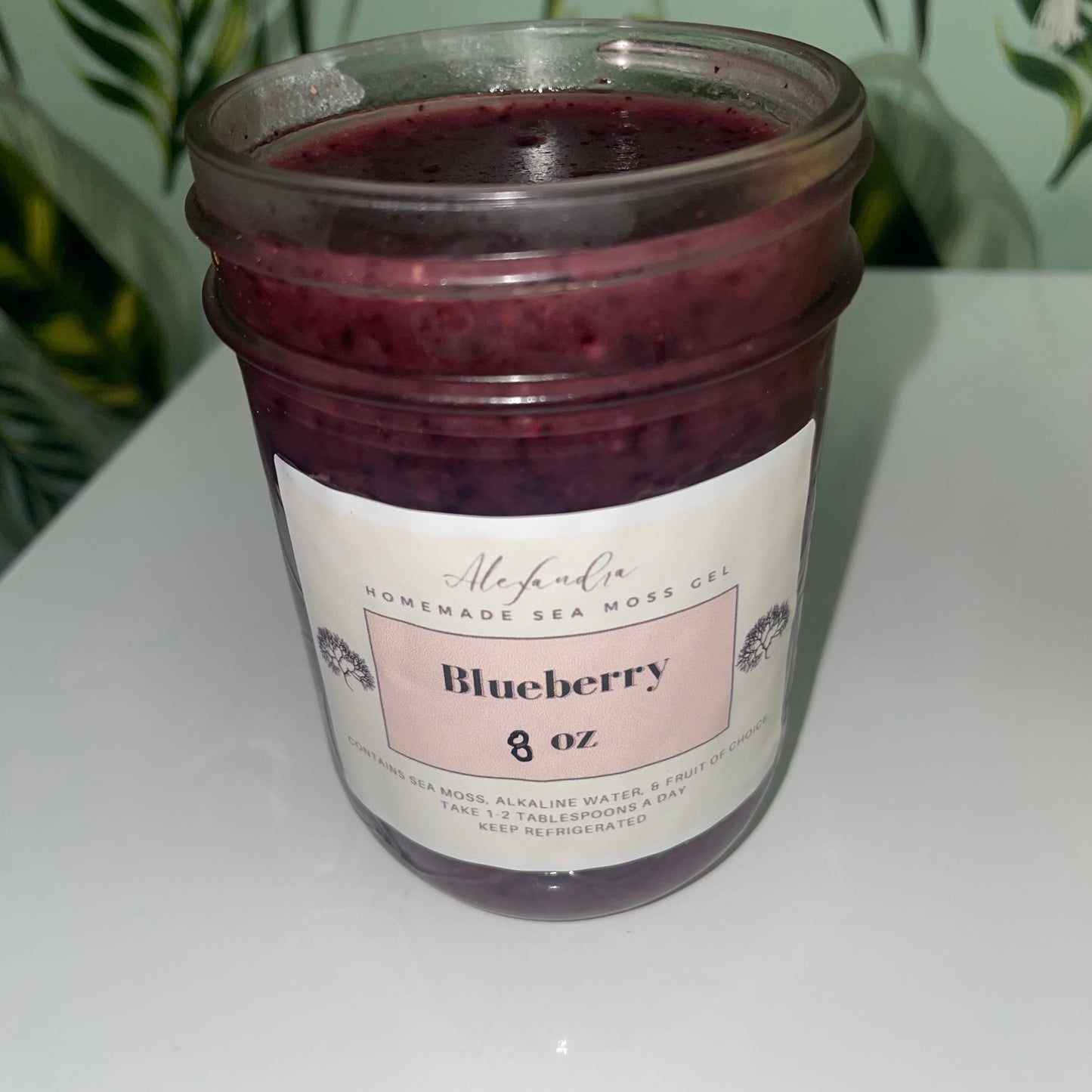 Blueberry Sea Moss Gel