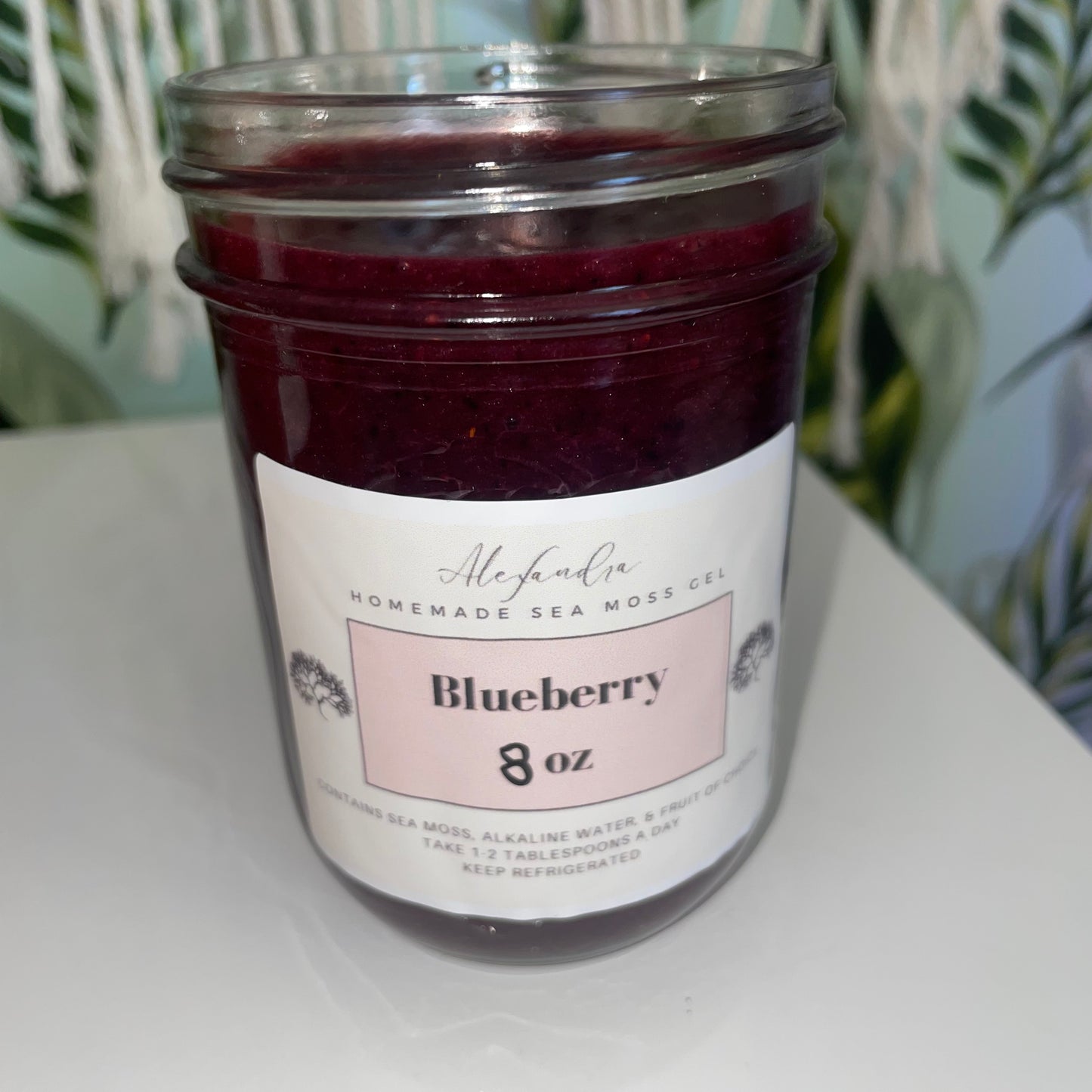 Blueberry Sea Moss Gel