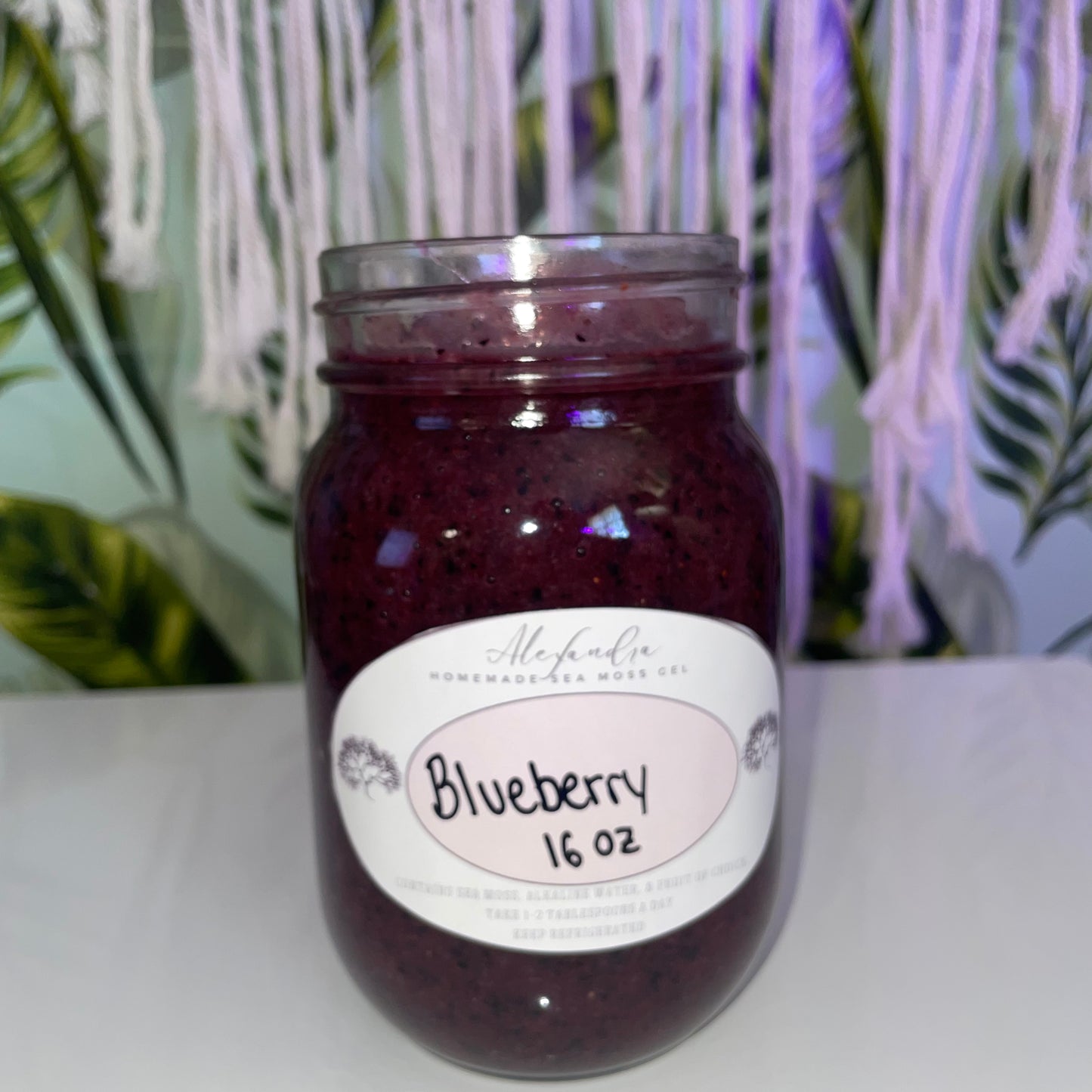 Blueberry Sea Moss Gel