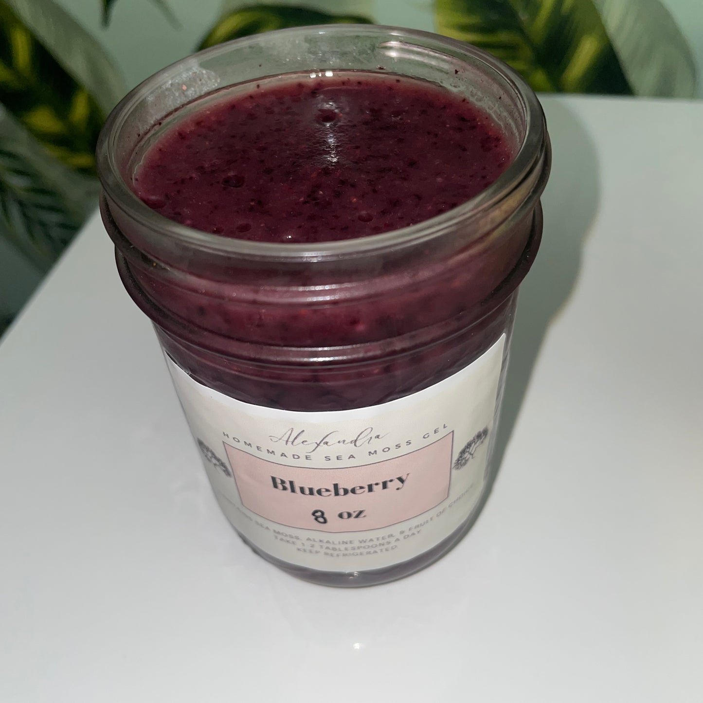 Blueberry Sea Moss Gel